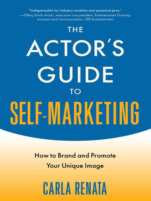 Cover image for The Actor's Guide to Self-Marketing
